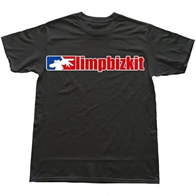 Image of shane Men&#039;s Artist Screw Neck Limp Bizkit T Shirt Black XXL