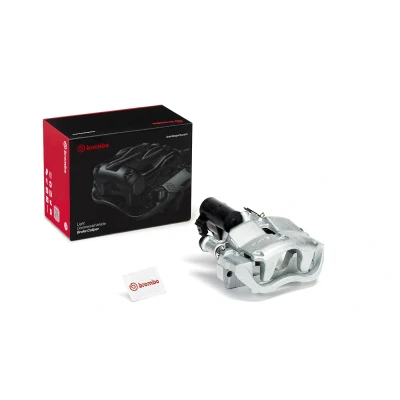Image of 42582685, 500086432, A500086432 Brake caliper BREMBO F BR 030B Grey Cast Iron IVECO: Daily 6 Pritsche/Fahrgestell,