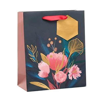Image of UK Greetings Medium Gift Bag for Her/Friend Floral Design