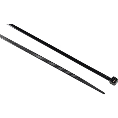 Image of Edison Black Cable Ties 3.6 x 370mm, Pack of 100
