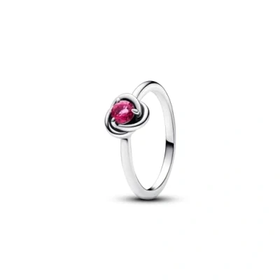 Image of Pandora October Birthstone Eternity Circle Ring 54