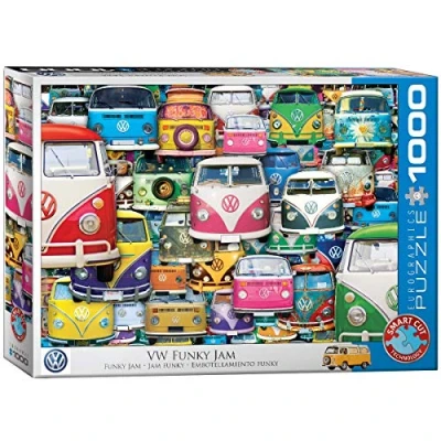 Image of EuroGraphics 6000 5423 Funky Jam Volkswagen Jigsaw Puzzle, Various, 1000
