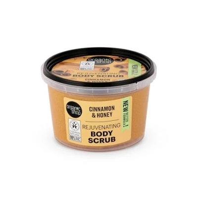 Image of Organic Shop Rejuvenating Body Scrub Cinnamon, 250 ml