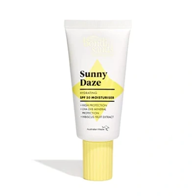 Image of Bondi Sands Sunny Daze SPF 50 Moisturiser 50g UVA &amp; UVB protection, Vegan and Cruelty Free 50G/1.76 Oz