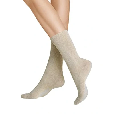 Image of Hudson Relax Cotton Women&#039;s Relaxed Socks, Socks with Reinforced Sole (Skin Friendly, Many Colours) Quantity: 1 Pair, 6/7