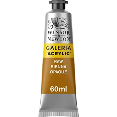 Image of SG Education GAL 2120553 Full Range of Galeria Acrylic, 60 mL Tube, Raw Sienna Opaque