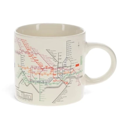 Image of Rex London Ceramic Mug TfL Heritage Tube Map