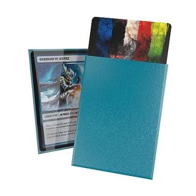 Image of Ultimate Guard Cortex Sleeves Standard Size (100) (66 x 91 mm), Colour: Petrol Blue