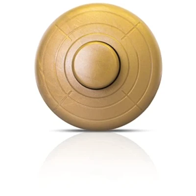 Image of Round Foot Switch Lights can be switched off using your foot, no need to bend (Gold)
