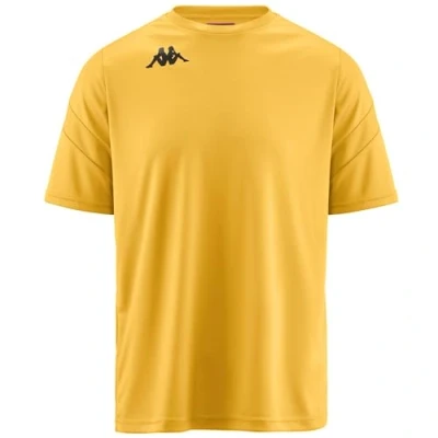 Image of Kappa Dovo Shirt Unisex Jersey Yellow