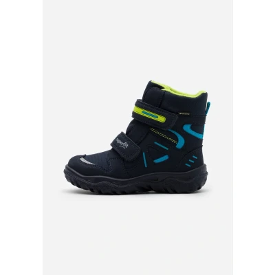 Image of Superfit Husky Winter boots for kids, Size: 8.5/9K, Blau/grün Synthetics/textile