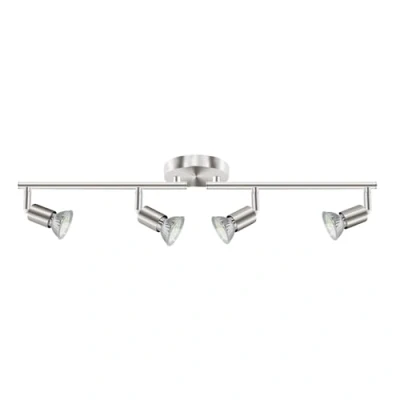 Image of HURYEE LED Ceiling Light Rotatable,4 Way Spotlight,Modern Spotlight Bar Rotatable,Indoor Lighting for Kitchen,Living Room,Bedroom,GU10 Bulbs Base(Bulb Not Included)