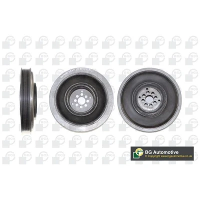 Image of 059105251, 059105251AA, 059105251AD, 059105251AF, 059105251AG Crankshaft Pulley BGA DP0202 190mm Decoupled AUDI: A4 B8 Allroad, A8 D4, A7 Sportback