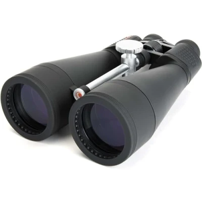 Image of Celestron 71018 SkyMaster 20x80mm Porro Prism Binoculars with Multi Coated Lens, BaK 4 Glass and Carry Case, Black