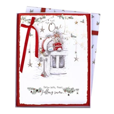 Image of Me To You Bear One I Love Boxed Christmas Card