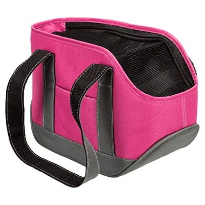 Image of TRIXIE Alea Carrier, S: 16 x 20 30 cm, Pink/Grey, 0.395 kg