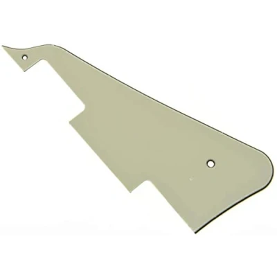 Image of Dopro LP Guitar Pickguard Scratch Plate Fits for Epiphone Les Paul Aged White 3 Ply