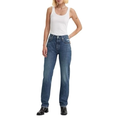Image of Levi&#039;s Women&#039;s 501 Jeans Long Bottoms, Sunday Morning Sky, 23W / 32L