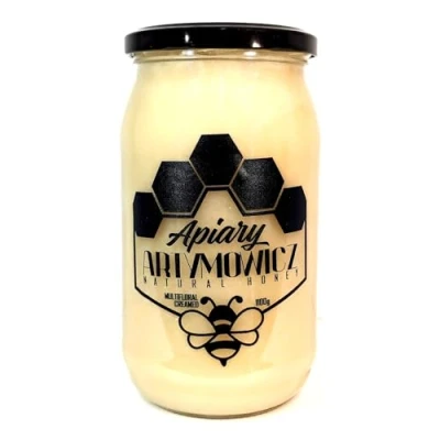 Image of APIARY ARTYMOWICZ Premium Multifloral Creamed Honey Natural Sweetener 100% Pure, &amp; Raw Fresh 1100g