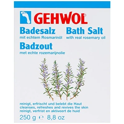Image of Rosemary Bath Salts 10 X 25G Cleansing Foot Natural Revitalising