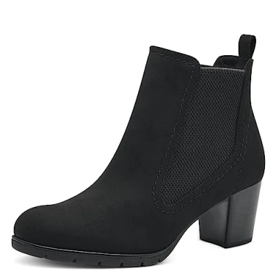 Image of MARCO TOZZI Women&#039;s 2 25355 41 Chelsea, Black, 3.5