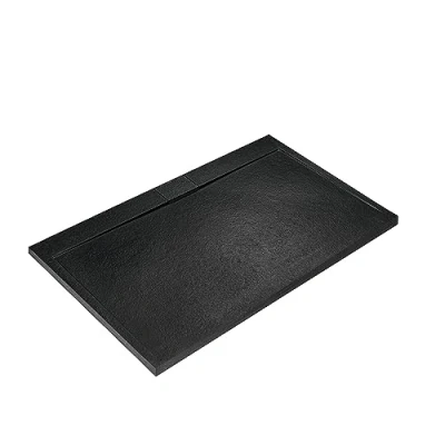 Image of Ideal Standard i.life Ultra Flat S Non Slip Shower Tray 1600 x 800mm Jet Black T5225FV