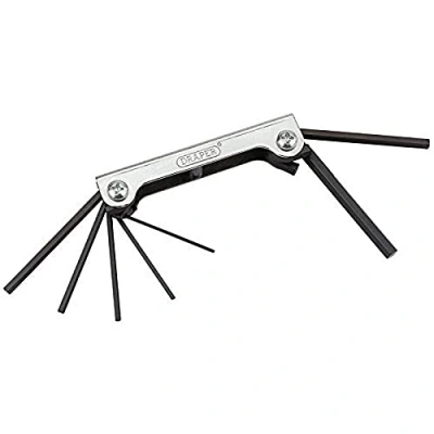 Image of Draper Metric Hex. Pocket Key Set (7 Piece)