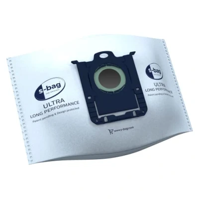 Image of AEG GR210S s Ultra Vacuum Cleaner (3 XXL Synthetic dust Bags for Long Lasting high Suction Performance, Optimal Filtration, Hygiene Closure, 5 Litre Volume, White)