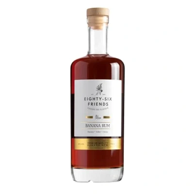 Image of Eighty Six Friends Banana Rum, 70cl