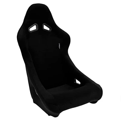 Image of Sport seat &#039;Zandvoort&#039; Black Non reclinable back rest incl. slides