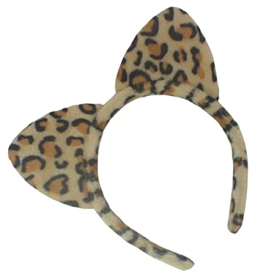 Image of Topkids Accessories Animal Headband, Fancy Dress for Kids &amp; Toddlers, Ears, Dress, World Book Day Costumes, up, Halloween (Leopard)