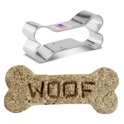 Image of Ann Clark Cookie Cutters Dog Bone Cutter, 8.3 cm