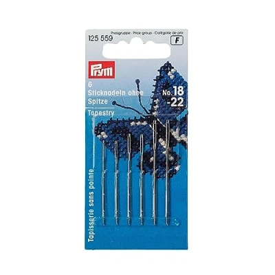 Image of Prym Crochet Hook, Steel, Silver, 1.25 mm