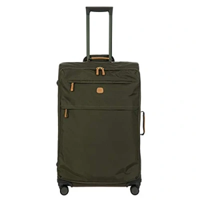Image of Bric&#039;s X Collection 77 cm 4 Wheel Soft Side Trolley Suitcase, Olive