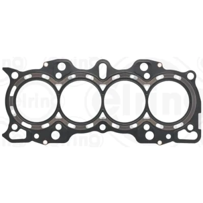 Image of 12251P3F005, 12251P8R004 Head Gasket ELRING 166.060 0,6mm 84,5mm Multilayer Steel (MLS) OPEL: Corsa A CC
