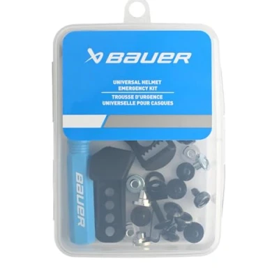 Image of Bauer Universal Hockey Helmet Repair Kit Includes Travel Case, Screwdriver and 22 pcs