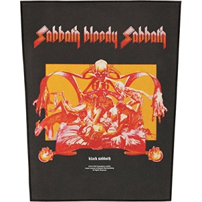 Image of BLACK SABBATH RÜCKENAUFNÄHER BACKPATCH #3 BLOODY [Audio CD]