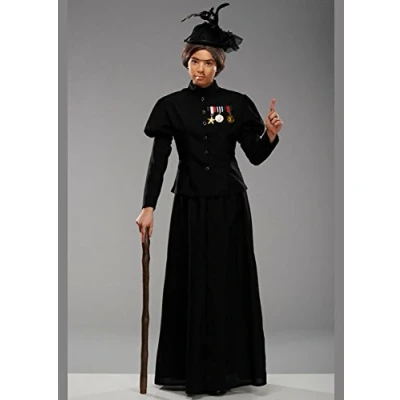 Image of Struts Adult Size Nanny McPhee Style Fancy Dress Costume (Large (UK 14 16))