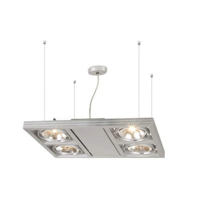 Image of 4 Light Commercial Lighting Aluminum G53 Bulb