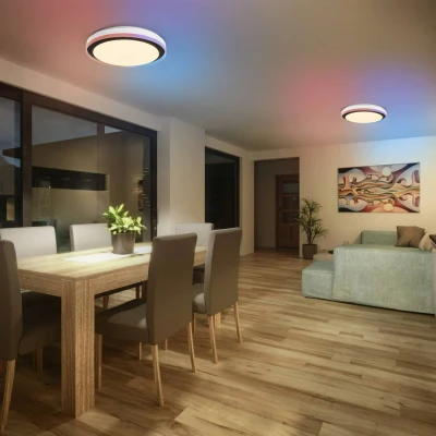 Image of LEDVANCE SMART+ WiFi Orbis Zest ceiling RGBW black