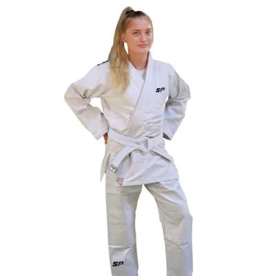 Image of Starpro Durable Single Weave Judo Gi Many Sizes 350 Grams Suit for Training, Uniform Men Women &amp; Kids with White Belt…
