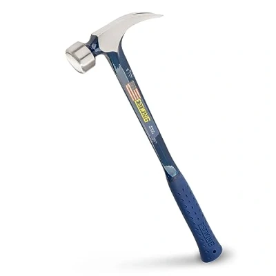 Image of Estwing E325S Straight Claw Framing Hammer with Vinyl Grip 25Oz (18 inch)
