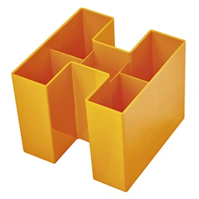 Image of HAN 17455 51, BRAVO Desk Tidy. A real eye catcher: trendy, glossy, expandable, distinctive and puristic, Trend Colour orange