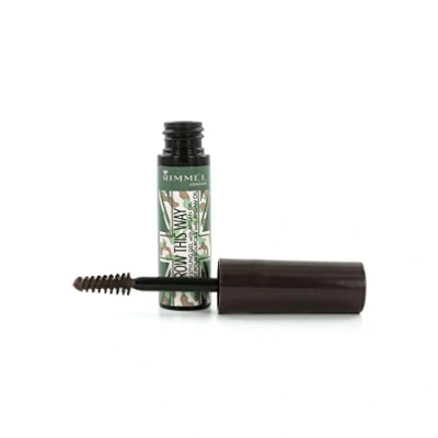 Image of Rimmel Brow This Way Styling Gel Camo Collection 003 Dark Brown