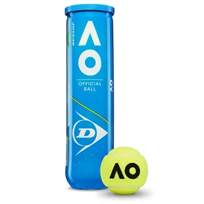 Image of Dunlop Australian OPEN 4 PACK Unisex Tennis ball, Size: One Size, Gelb