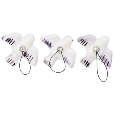 Image of KNITPRO KP11255 ZOONI: Bead Stitch Markers: Peace, Assorted