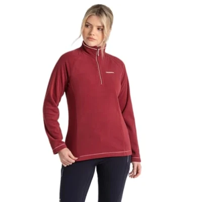 Image of Craghoppers Miska VI Half Zip Fleece Mulberry Jam 8