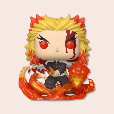 Image of POP! Premium: Demon Slayer Rengoku 9th form Gift Idea Official Merchandise Toys for Kids &amp; Adults Anime Fans Model Figure Collectors and Display