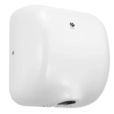 Image of JetDri Mark II Hand Dryer for Toilets, Powerful Heavy Duty Automatic Electric High Speed Commercial IP23, Wall Mounted, 0.55kW 1.8kW (White)