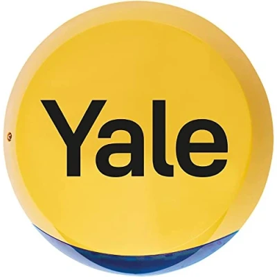 Image of Yale AC PBX Powered External Siren Sync Alarm Accessory Mains Powered, 104 dB Siren, Tamper Alarm, 200m range